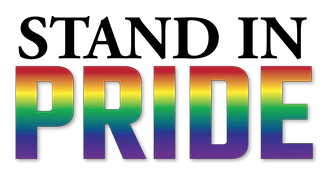Stand in Pride logo